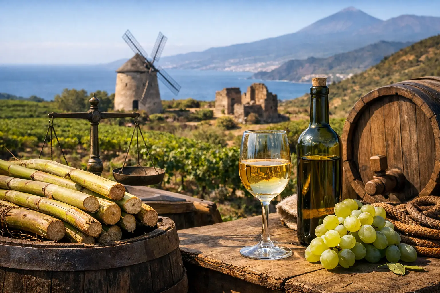 Economic History of Canary Islands Sugar Wine