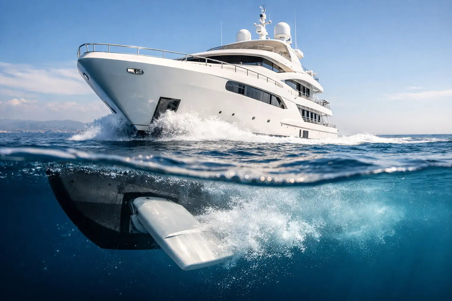 Yacht stabilization systems: how do stabilizers reduce rolling?