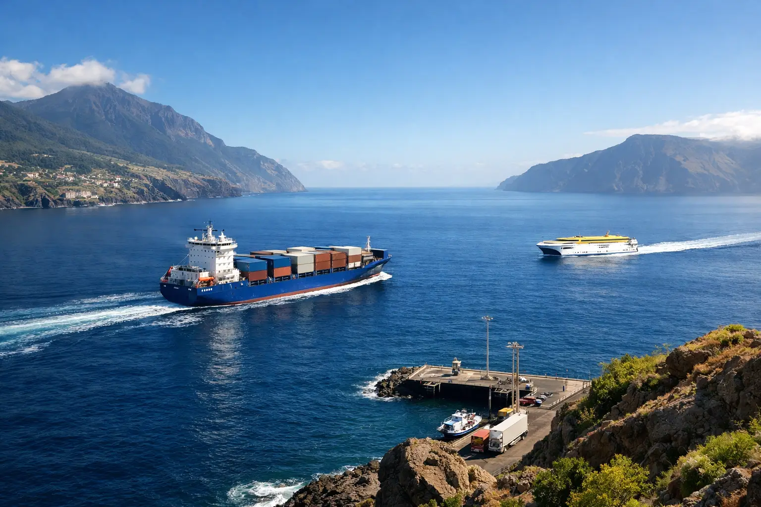 Deep Atlantic Logistics: La Palma to El Hierro