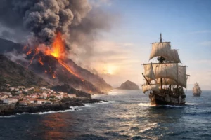 Garachico Eruption 1706 and Shifting Trade Routes
