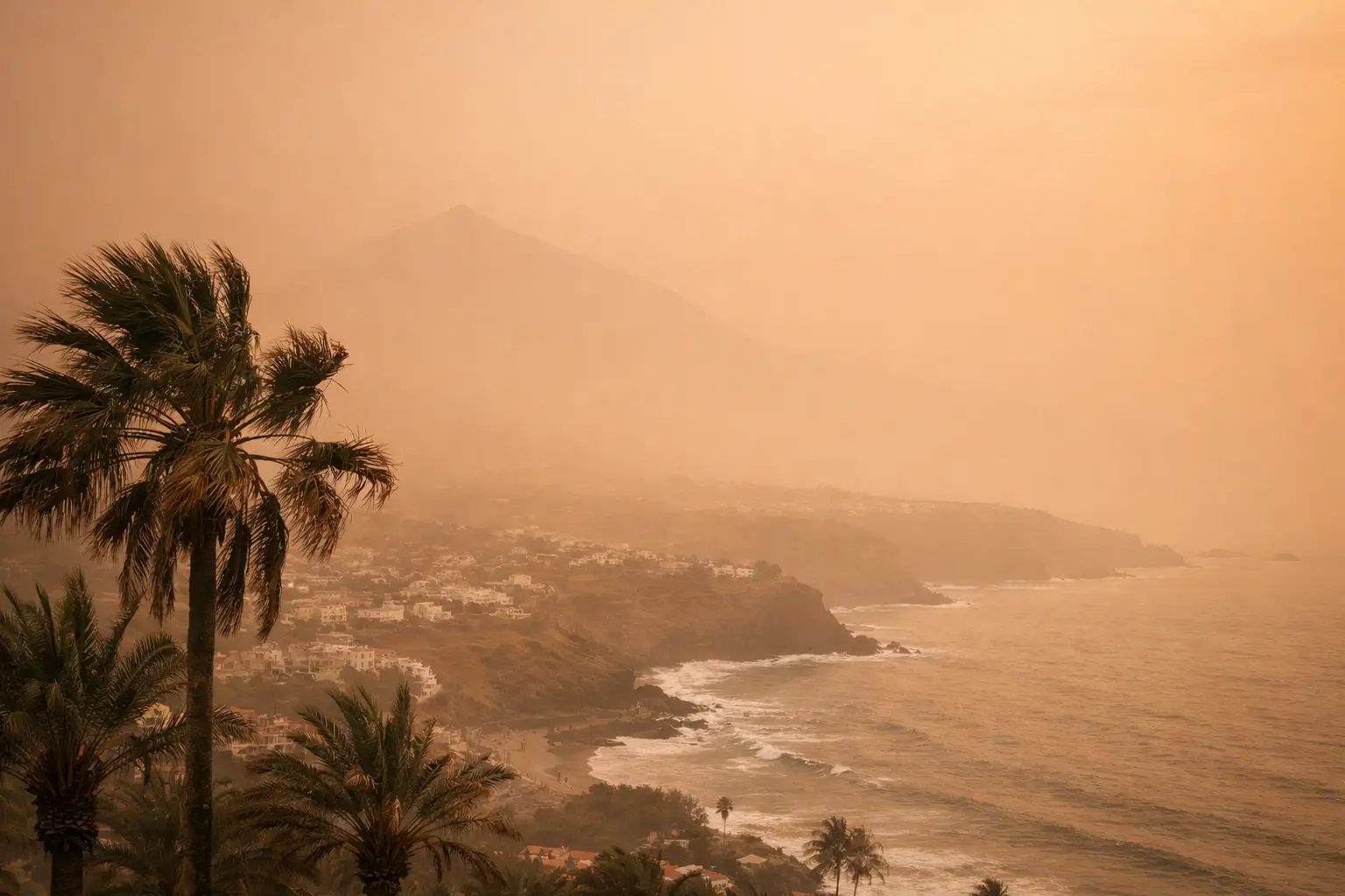 Sahara Dust Storm Canary Islands Calima Explained
