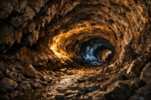 Volcanic Tunnels Tenerife Cueva del Viento Geology