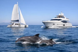 Catamaran vs Yacht: Noise and Cetacean Care