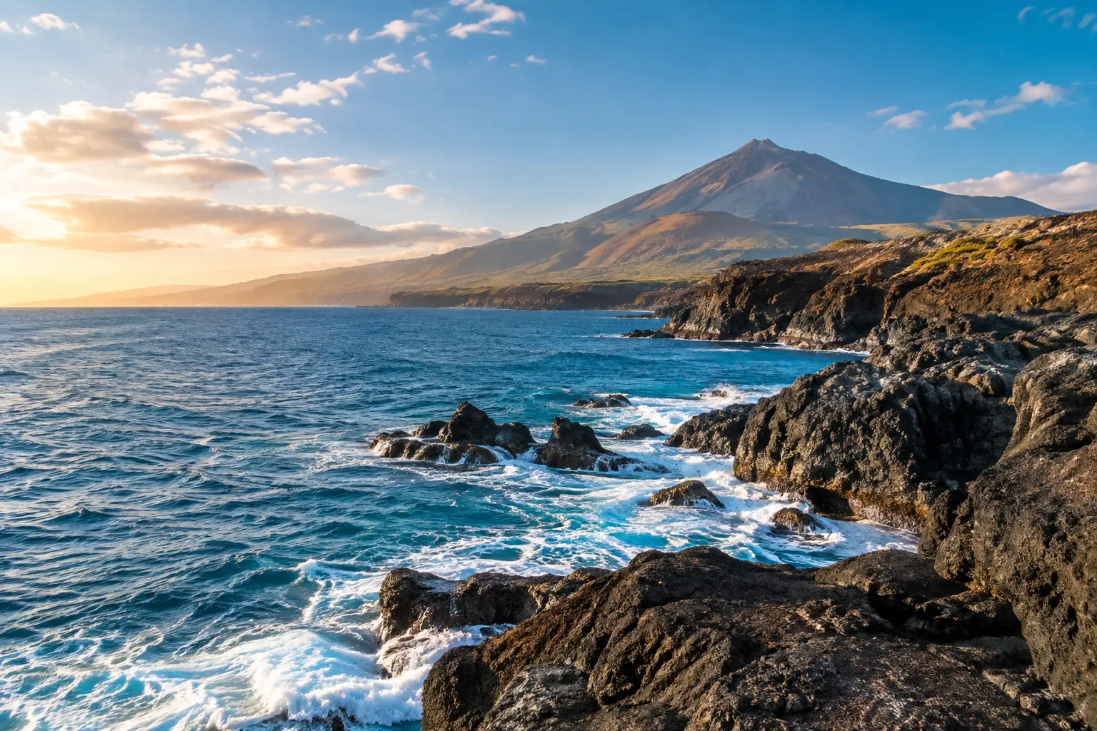 How Tenerife’s Volcanic Coastline Was Shaped by the Atlantic